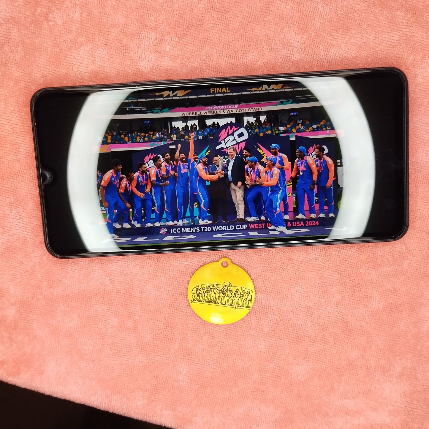 Champions' Triumph - T20 World Cup 2024 Victory Pendant