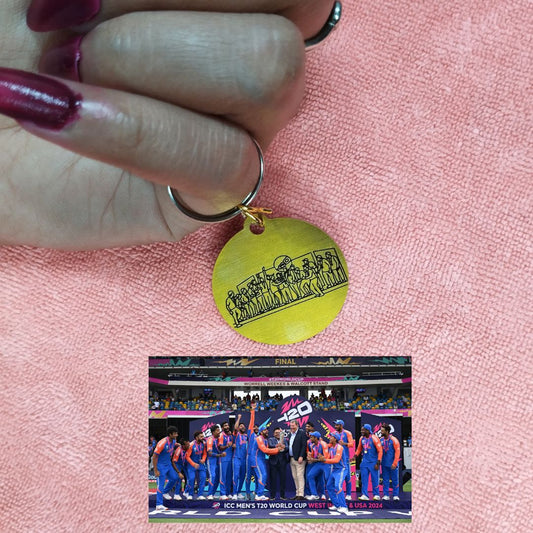 Champions' Triumph - T20 World Cup 2024 Victory Pendant
