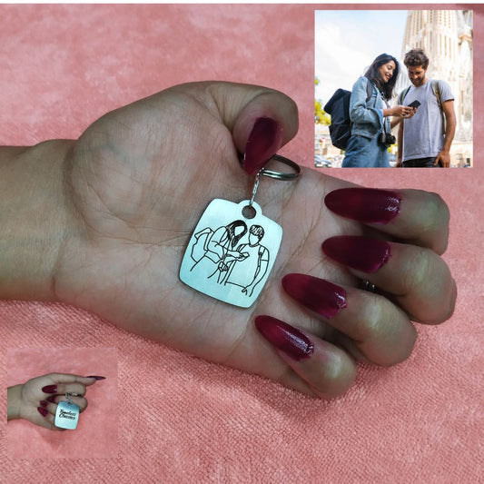 Personalized Silver Tag